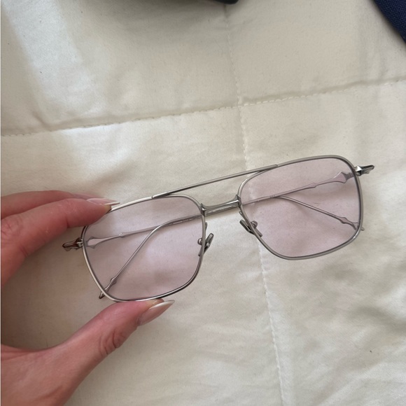 Maison Martin Margiela Silver Women's Glasses - Picture 2 of 4